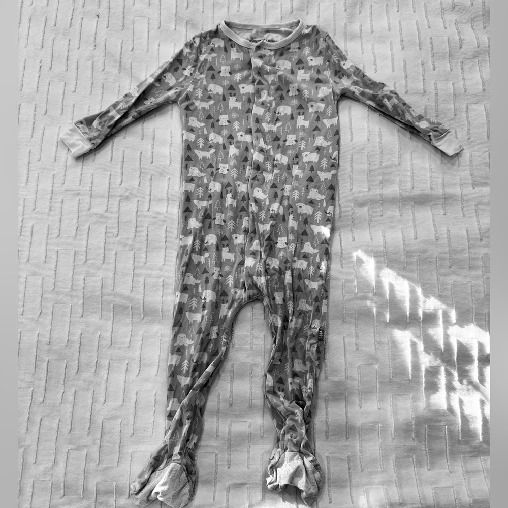 Magnetic Me Gray Arctic Animals Pajamas